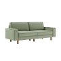 Atelier del Sofa Sofa sa 3 sedišta Sparrow 3 Sea Green Walnut - slika 1