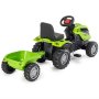 Playtime 956 Traktor na pedale sa prikolicom zeleni - slika 2