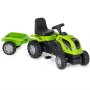 Playtime 956 Traktor na pedale sa prikolicom zeleni - slika 1