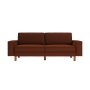 Atelier del Sofa Sofa sa 3 sedišta Sparrow 3 Tile Red Walnut - slika 2