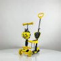 ARISTOM 652 Bubamara 5u1 Trotinet sa LED točkovima žuti - slika 1