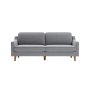 Atelier del Sofa Sofa sa 3 sedišta Robin 3 Fog Grey Walnut - slika 2