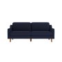 Atelier del Sofa Sofa sa 3 sedišta Robin 3 Night Blue Walnut - slika 2