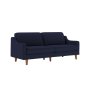 Atelier del Sofa Sofa sa 3 sedišta Robin 3 Night Blue Walnut - slika 1