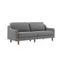 Atelier del Sofa Sofa sa 3 sedišta Robin 3 Obsidian Walnut - slika 1