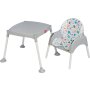 Playtime 614 Stolica za hranjenje 2u1 siva - slika 2