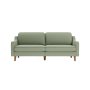 Atelier del Sofa Sofa sa 3 sedišta Robin 3 Sea Green Walnut - slika 2