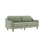 Atelier del Sofa Sofa sa 3 sedišta Robin 3 Sea Green Walnut - slika 1