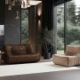 Atelier del Sofa 2-Seat Sofa Bocek Brown - slika 2