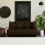 Atelier del Sofa 2-Seat Sofa Bocek Brown - slika 1