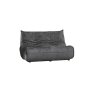 Atelier del Sofa 2-Seat Sofa Bocek Dark Grey - slika 4