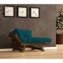HANAH HOME Garden 1-Seat Sofa orah Petrol Green CPT8138 140 - slika 2