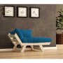 HANAH HOME Garden 1-Seat Sofa Prirodno Plava CPT8146 140 - slika 2