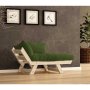 HANAH HOME Garden 1-Seat Sofa Prirodno Zelena CPT8150 140 - slika 2