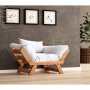HANAH HOME Garden 1-Seat Sofa Bela CPT8151 140 - slika 1