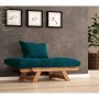 HANAH HOME Garden 1-Seat Sofa Petrol Green CPT8158 140 - slika 3