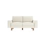 Atelier del Sofa 2-Seat Sofa Sparrow 2 Milk Froth Walnut - slika 2