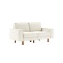 Atelier del Sofa 2-Seat Sofa Sparrow 2 Milk Froth Walnut - slika 1