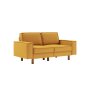 Atelier del Sofa 2-Seat Sofa Sparrow 2 Mustard Walnut - slika 1