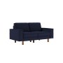 Atelier del Sofa 2-Seat Sofa Sparrow 2 Night Blue Walnut - slika 1