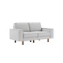 Atelier del Sofa 2-Seat Sofa Sparrow 2 Pebble Walnut - slika 1