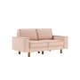 Atelier del Sofa 2-Seat Sofa Sparrow 2 Salmon Walnut - slika 1