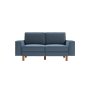 Atelier del Sofa 2-Seat Sofa Sparrow 2 Ocean Blue Walnut - slika 2