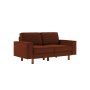 Atelier del Sofa 2-Seat Sofa Sparrow 2 Tile Red Walnut - slika 1