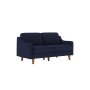 Atelier del Sofa 2-Seat Sofa Robin 2 Night Blue Walnut - slika 1