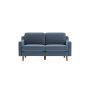 Atelier del Sofa 2-Seat Sofa Robin 2 Ocean Blue Walnut - slika 2