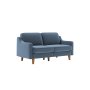 Atelier del Sofa 2-Seat Sofa Robin 2 Ocean Blue Walnut - slika 1