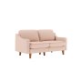 Atelier del Sofa 2-Seat Sofa Robin 2 Salmon Walnut - slika 1