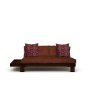 Atelier del Sofa Ležaljka - sofa orah Tile Red CPT8381 200 - slika 4