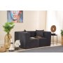 Atelier del Sofa 2-Seat Sofa Raks Anthracite - slika 2