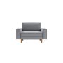 Atelier del Sofa 1-Seat Sofa - fotelja Sparrow Loveseat Fog Grey Walnut - slika 2