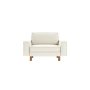 Atelier del Sofa 1-Seat Sofa - fotelja Sparrow Loveseat Milk Froth Walnut - slika 2
