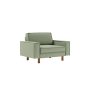Atelier del Sofa 1-Seat Sofa - fotelja Sparrow Loveseat Sea Green Walnut - slika 1
