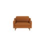 Atelier del Sofa 1-Seat Sofa - fotelja Robin Loveseat Caramel Walnut - slika 2