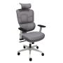 Furnix CH Ergo White Mesh Grey Kancelarijska stolica - slika 1