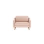 Atelier del Sofa 1-Seat Sofa - fotelja Robin Loveseat Salmon Walnut - slika 2