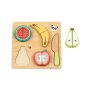 TOOKY TOY Drvena igra Seckaj voće HP019 107/51438 - slika 1