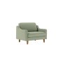 Atelier del Sofa 1-Seat Sofa - fotelja Robin Loveseat Sea Green Walnut - slika 1