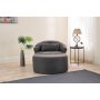 Atelier del Sofa Sofa-krevet - fotelja Pitta Anthracite - slika 2