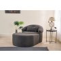 Atelier del Sofa Sofa-krevet - fotelja Pitta Anthracite - slika 3
