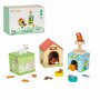 TOOKY TOY Drvena igračka Kućica za životinje HP060 107/52619 - slika 1