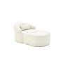 Atelier del Sofa Sofa-krevet - fotelja Pitta Cream - slika 4
