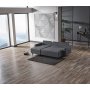 Atelier del Sofa Ugaona sofa-krevet Flavia Dark Grey - slika 3