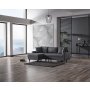 Atelier del Sofa Ugaona sofa-krevet Flavia Dark Grey - slika 1