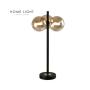 HOME LIGHT STONA LAMPA TALIA 14 3*G9 CRNA/BAKAR - slika 1