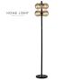 HOME LIGHT PODNA LAMPA TALIA 15 6*G9 CRNA/BAKAR - slika 1